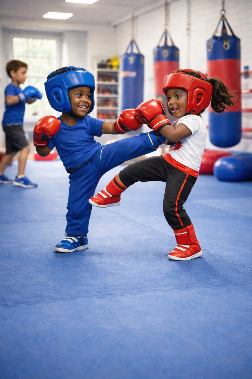 Enfants faisant du sport